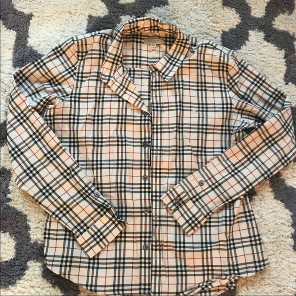 Authentic Burberry Women’s Button Down